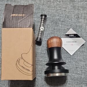 Heavy-Duty MHW-3BOMBER 51mm Espresso Tamper Espresso Tamper with Wooden Handle